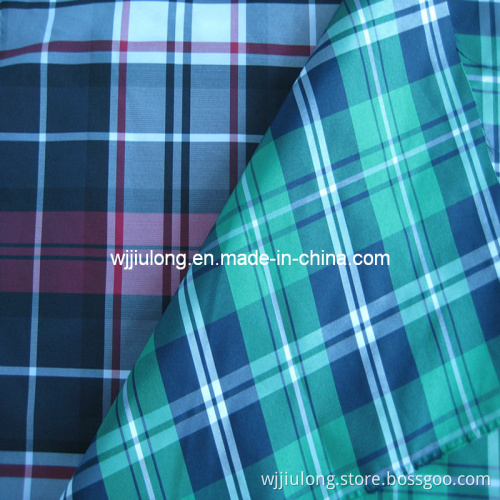 100%Polyester Plaid Yarn Dyed Fabric for T-Shirts